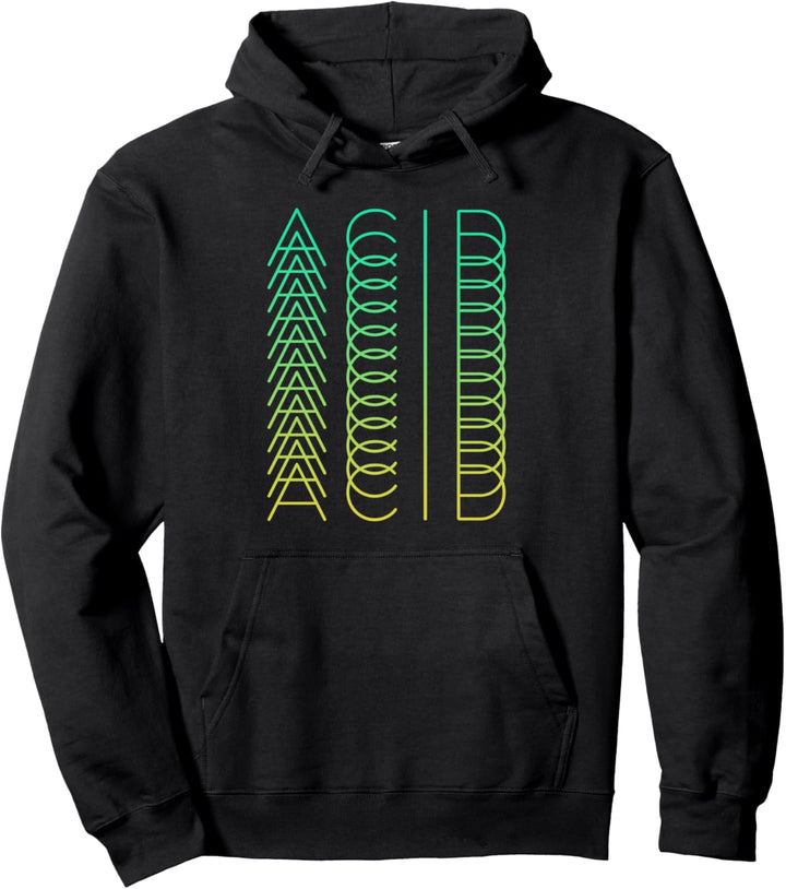 ACID Techno Acid House EDM Rave-Party Pullover Hoodie