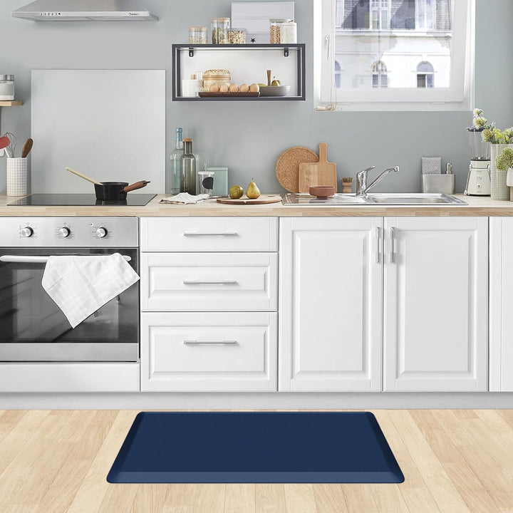 KitchenClouds Küchenmatte, gepolstert, Anti-Müdigkeit, Küchenteppich, 43.9x71.1 cm, wasserdicht, rut