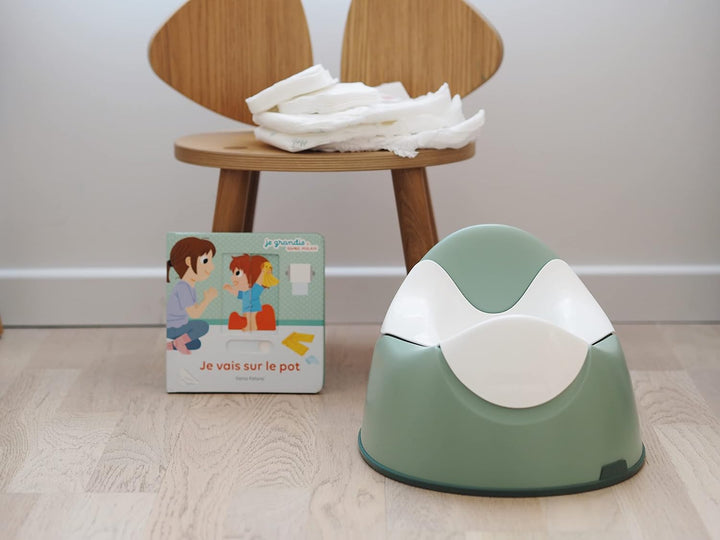 Béaba, Babytopf, Ergonomisches Töpfchen für Kinder, Rutschsicher, Hygienisch, Pflegeleicht, WC-Einsa