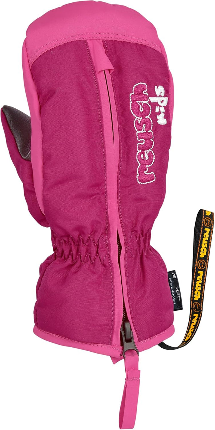 Reusch Unisex Baby Ben Mitten Handschuhe fuchsia purple/knockout pink IV, fuchsia purple/knockout pi