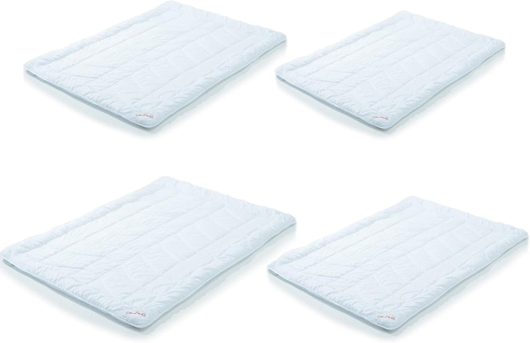 CelinaTex First Class Sommer Leicht Bettdecke 2er Set 135 x 200 cm Steppdecke Ultra leicht Sommerdec