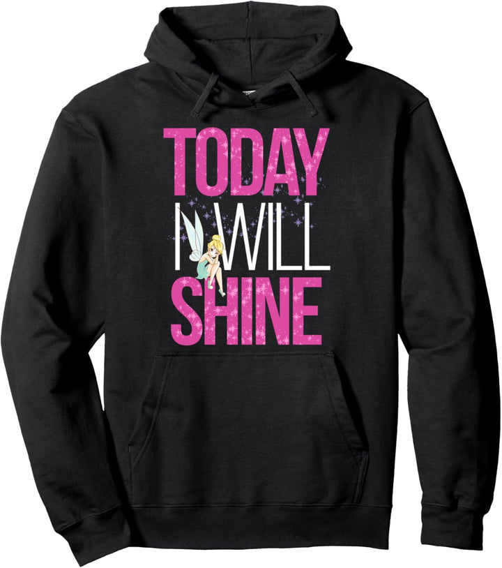 Disney Peter Pan Tinker Bell Today I Will Shine Pullover Hoodie