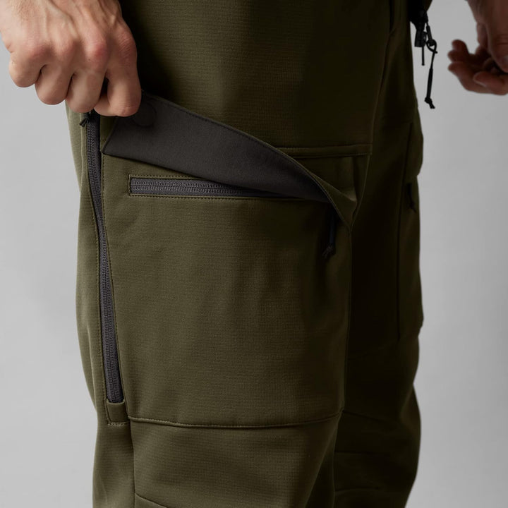 Härkila Deer Stalker Light Trousers Willow greenShadow Brown 40" (C56), 40" (C56)