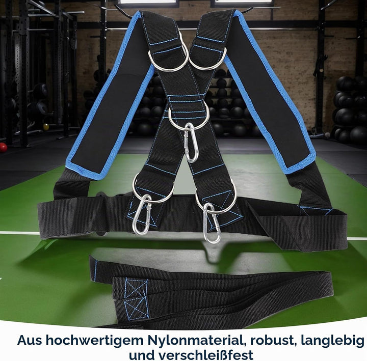 Schlittengeschirr, Schultergurt, Eisfischen, Schlittenzuggeschirr, hlitten-Schultergurt,Laufwidersta