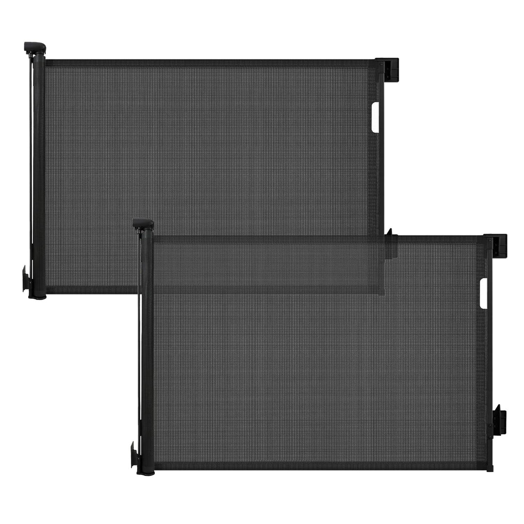 Sekey Treppenschutzgitter Ausziehbar 2er-Pack 0-150 cm, Höhe 97 cm,Treppenschutzgitter ohne Bohren,