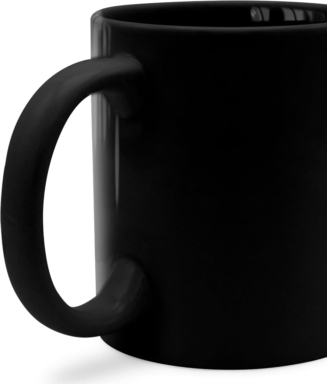 Fototasse Schwarz mit eigenem Foto bedruckt - Kaffee-Becher mit eigenem Bild personalisiert - schwar