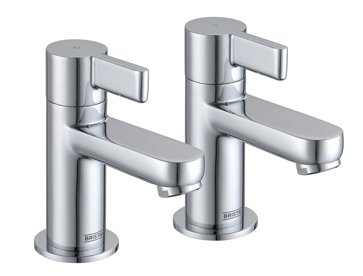 Bristan Waschbeckenarmatur, Messing, chrome, Basin Pillar, Basin Pillar