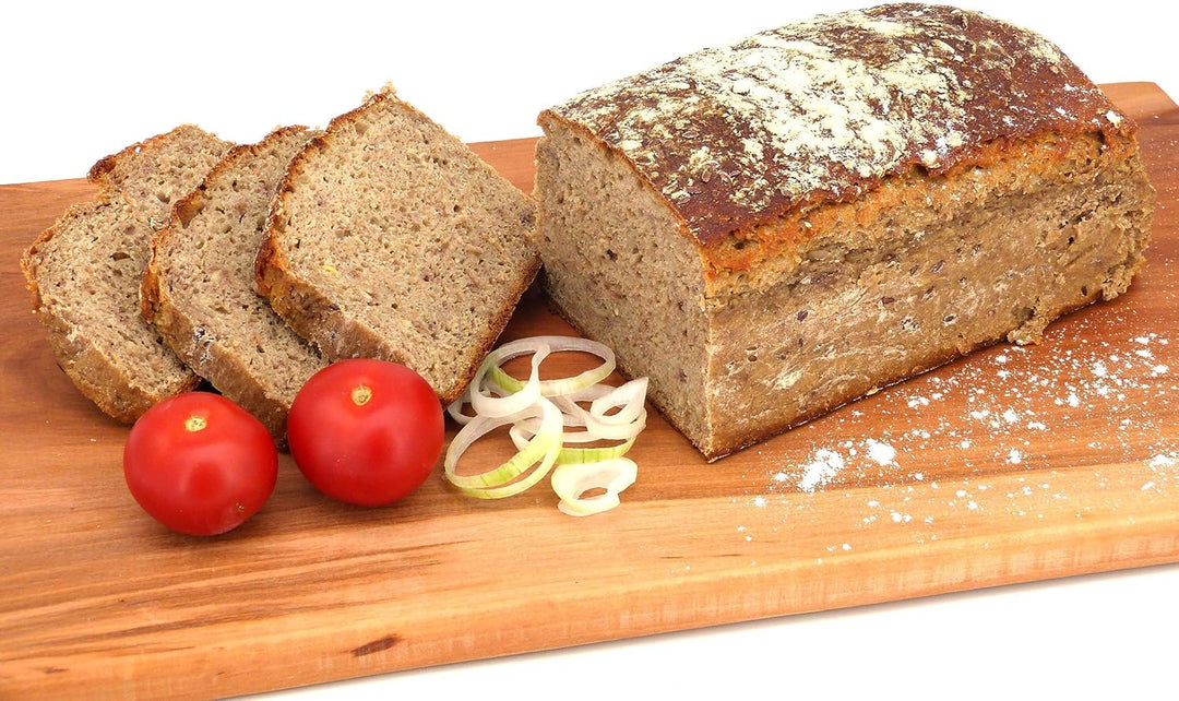 Holzwerk Premium Brot-Backform aus hitzebeständigem massivem Ahorn-holz – hochwertiger Brot-Backrahm