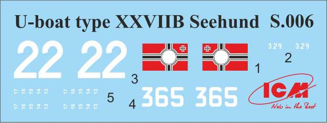ICM S.006 - U-Boat Type XXVIIB Seehund Early