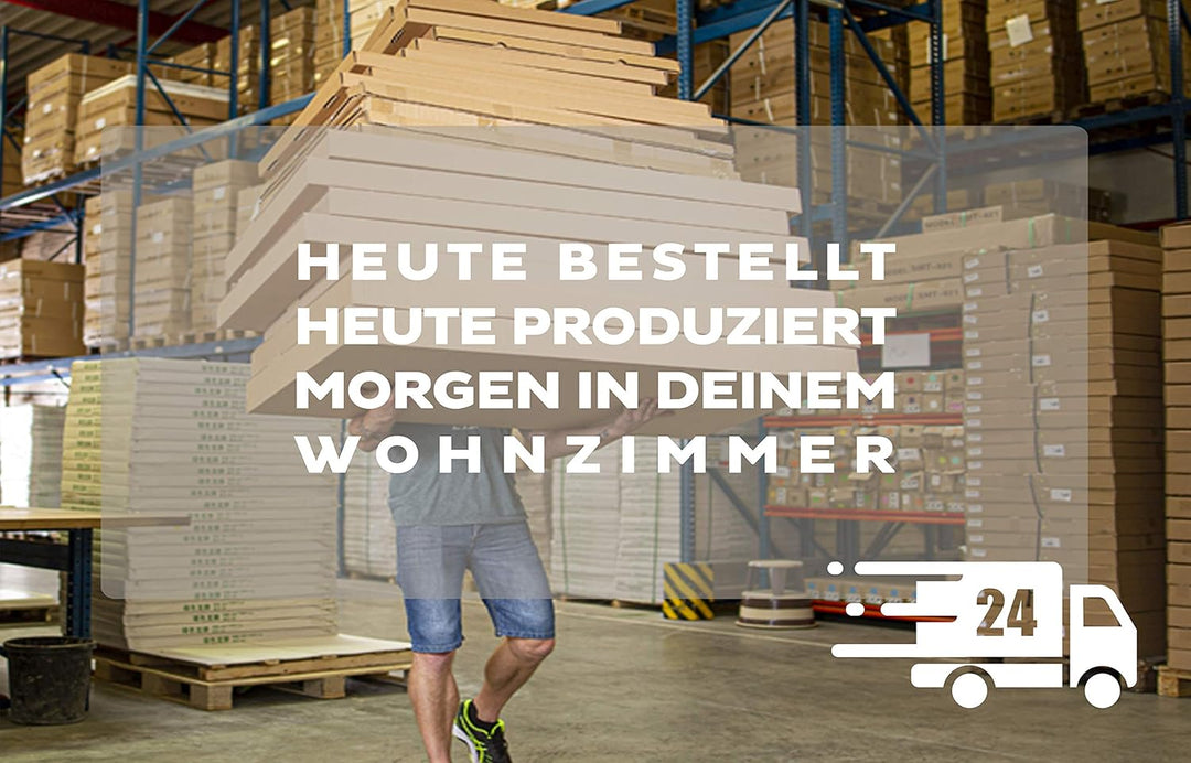 Infrarotheizung mit Bild – Bildmotiv – TÜV SÜD - 1000 Watt Bildheizung - Weisser Rahmen (02. Steg Vö