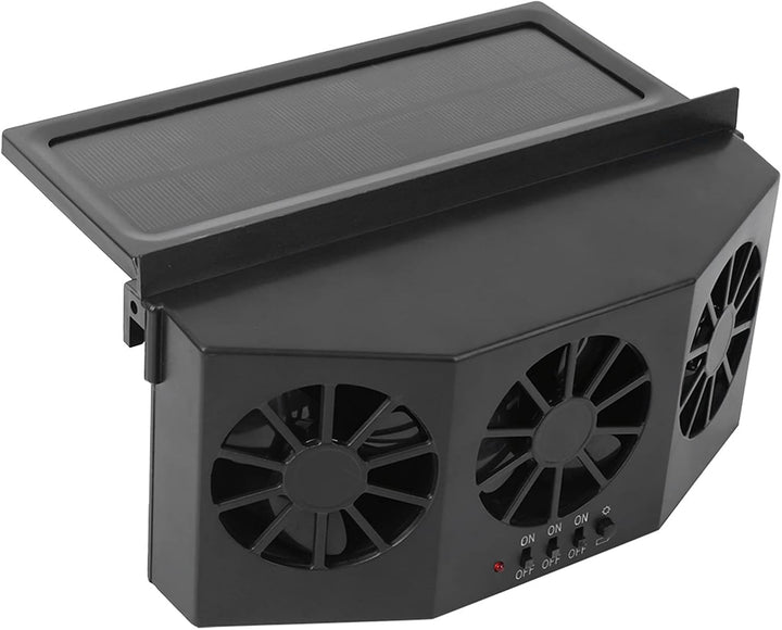 Auto Fanr Powered Heat Window Vent Auto Pet Cooling Fan Ac16 Car Window Fan Schwarz Abs Portabler Po