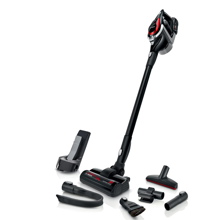 Bosch Akku-Staubsauger Unlimited ProPower Serie 8 BSS81POW1, kabelloser Handstaubsauger, beutellos,