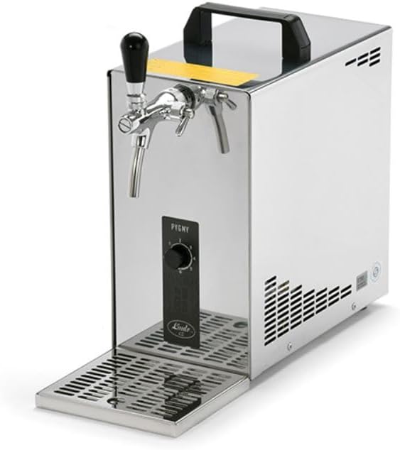 Zapfanlage Trockenkühler Edelstahl 30l/h Komplettset 500g Co², Uhr, Schläuche Keg