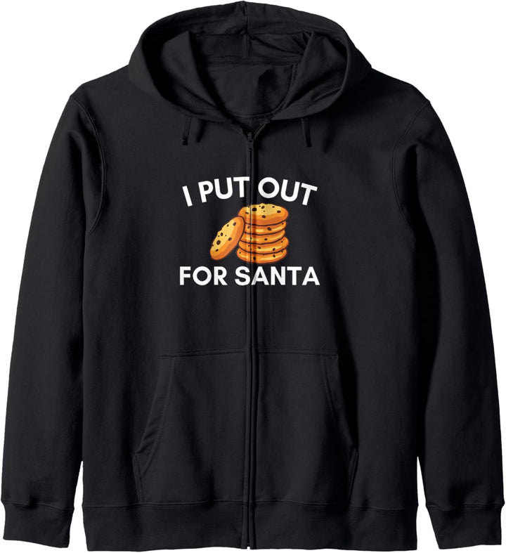 Ich mache mich auf den Weg zum Weihnachtsmann Kapuzenjacke