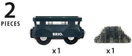 BRIO 33896 Goldwaggon mit Licht