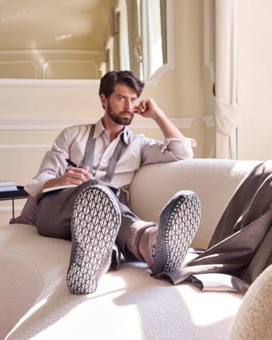 FALKE Damen Cosyshoe Stoppersocken rutschhemmende Noppen auf der Filzsohle komfortabel warm mit Plüs