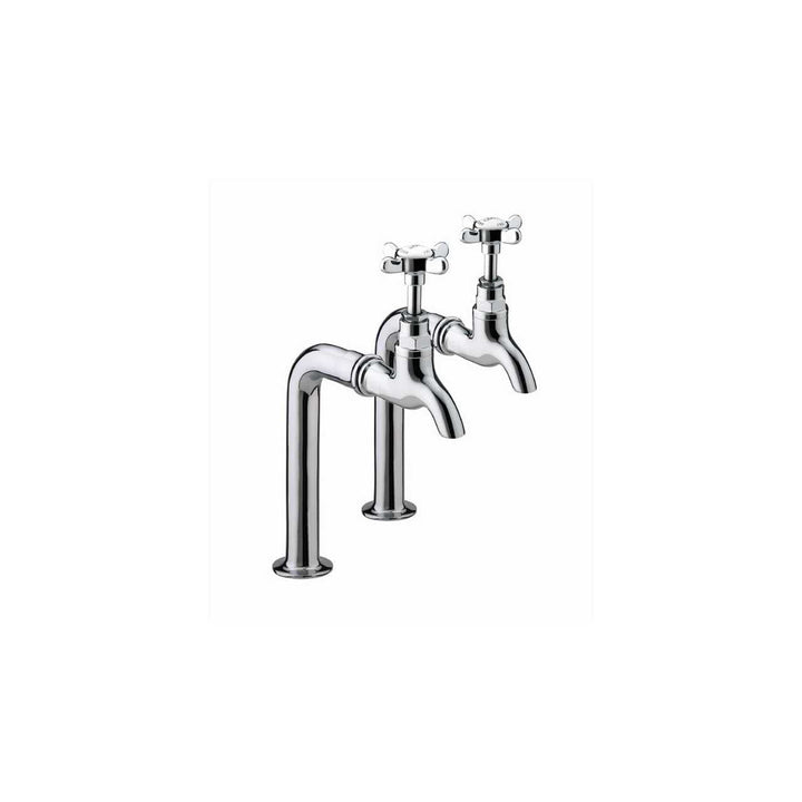 Bristan N C 1901 Latzarmatur, verchromt, Chrome, Bib Taps Chrome Bib Taps Wasserhähne, Chrome Bib Ta