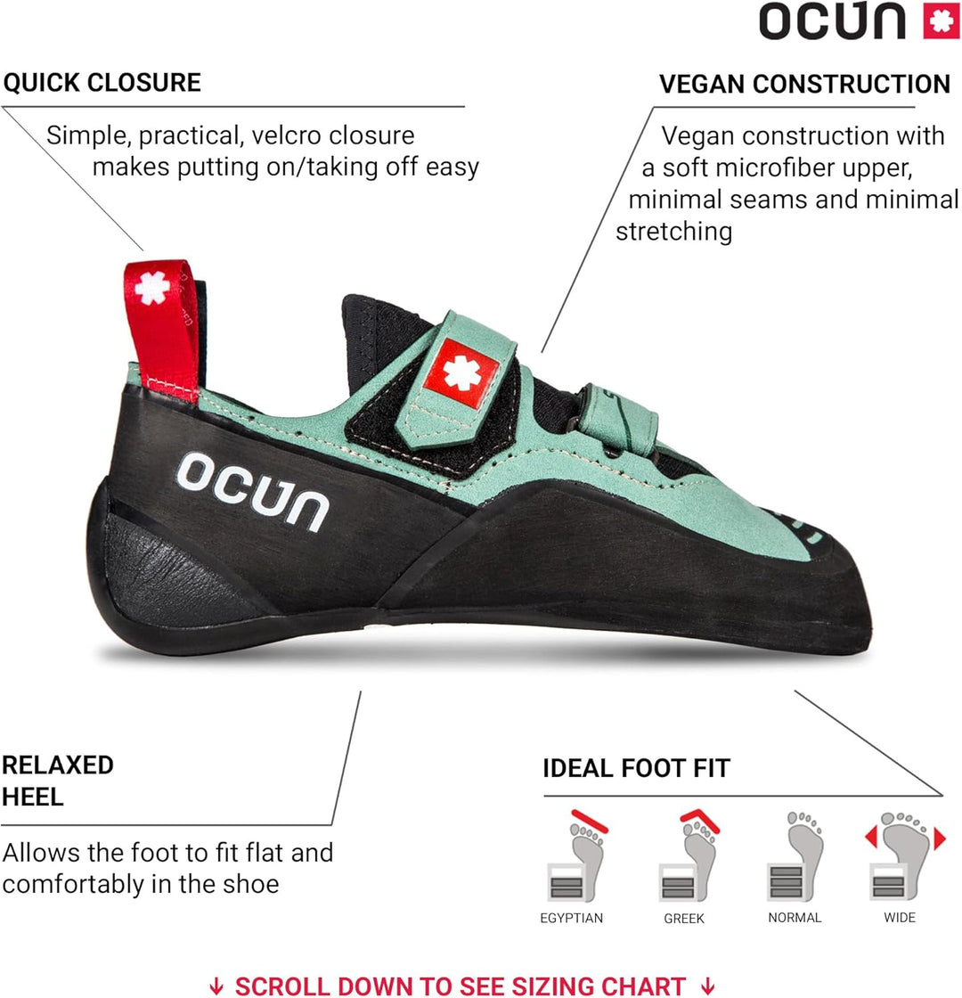 Ocun Striker QC 35 EU Grün, 35 EU Grün