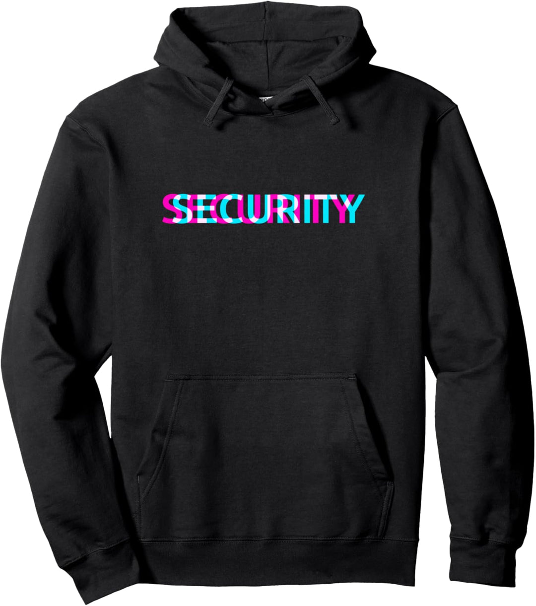 Security Guard Türsteher Kostüm Pullover Hoodie