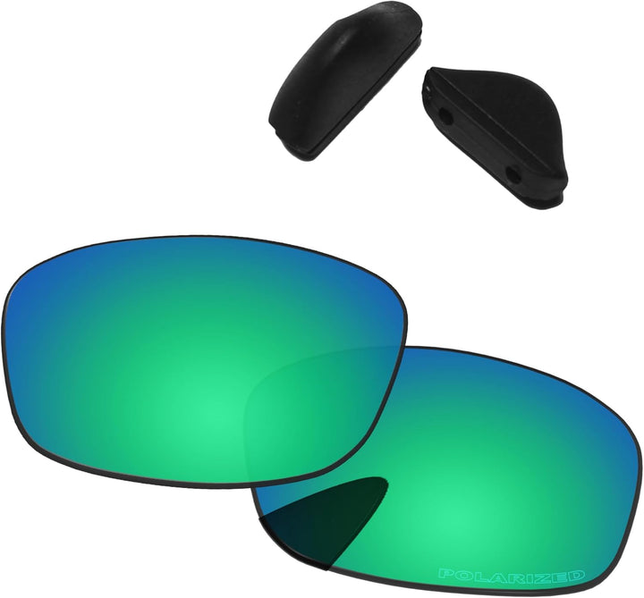 PapaViva Ersatzlinsen für for Oakley Fives Squared Bluish Green - Polarized, Bluish Green - Polarize