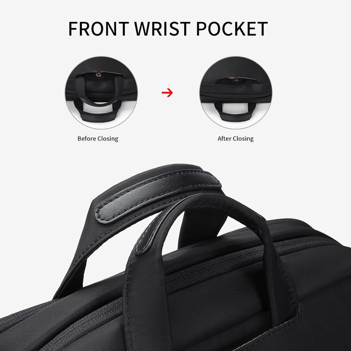 GOLF SUPAGS Rucksack Damen Handgepäck mit Laptopfach &amp; Anti Diebstahl Tasche, 15.6 Zoll Laptop Rucks