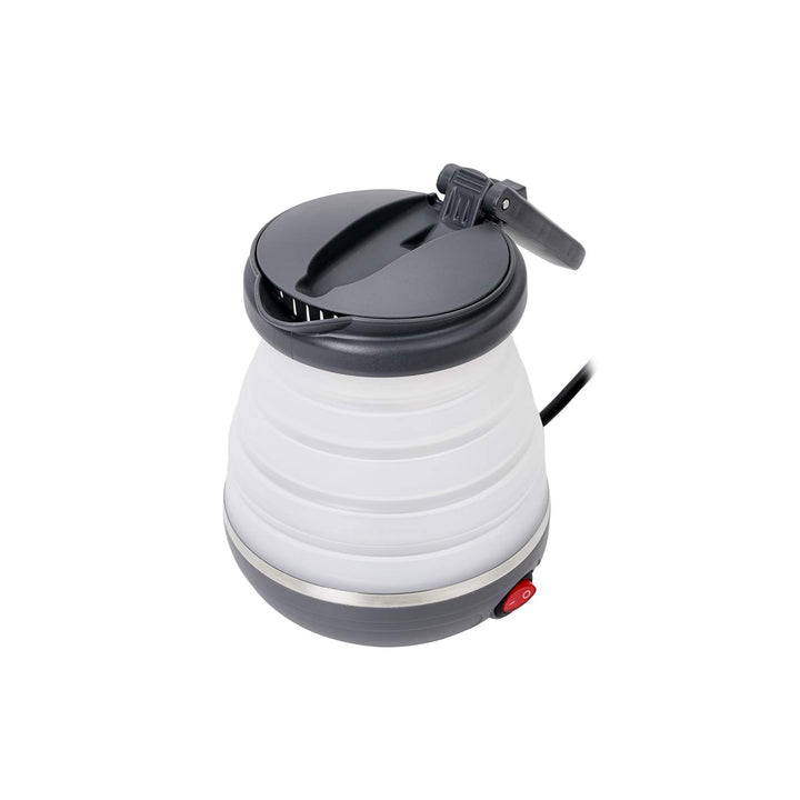 Adler AD1279 Elektrischer Wasserkocher, faltbar, 0,6 Liter, 750 W, BPA-frei, Silikon, Weiss und Dunk