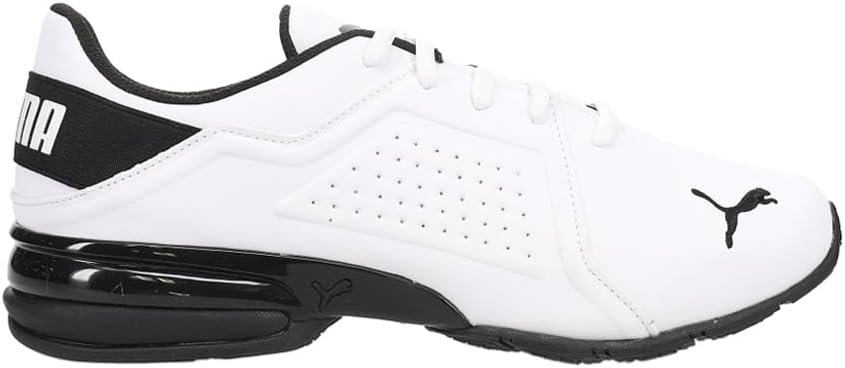 Puma Viz Runner Cross-Sneaker für Herren 39 EU Weiss Schwarz, 39 EU Weiss Schwarz