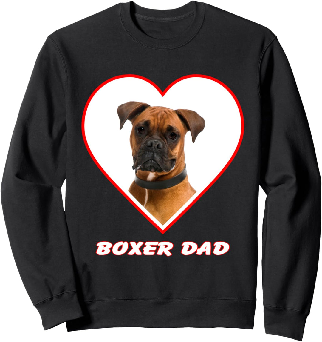 Boxer Dog Dad Sweatshirt