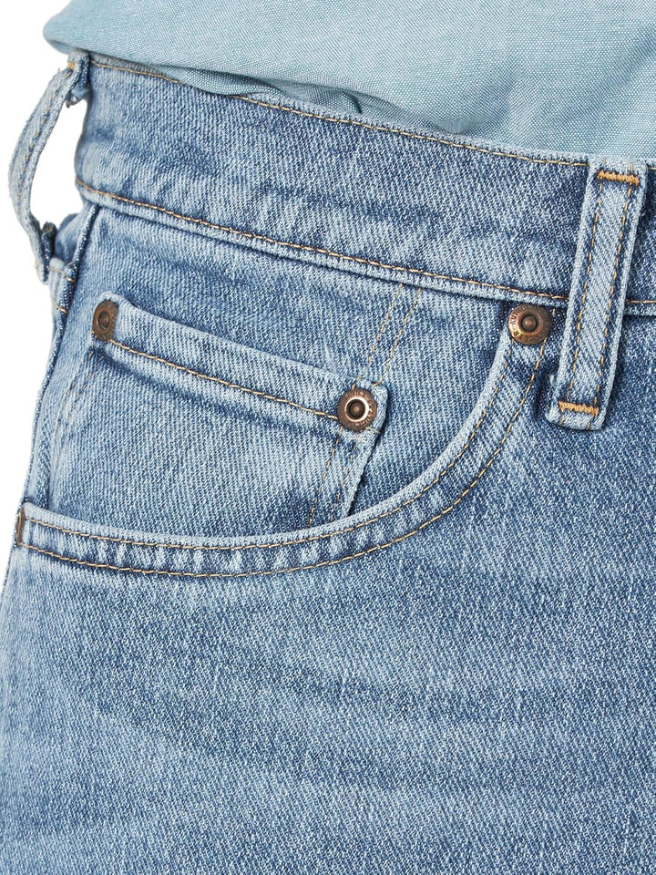 Wrangler Authentics Herren Authentics Classic Carpenter Lässige Shorts 32 Light Wash Flex, 32 Light