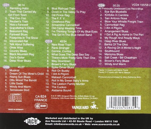 The Vanguard Years, Audio-CD