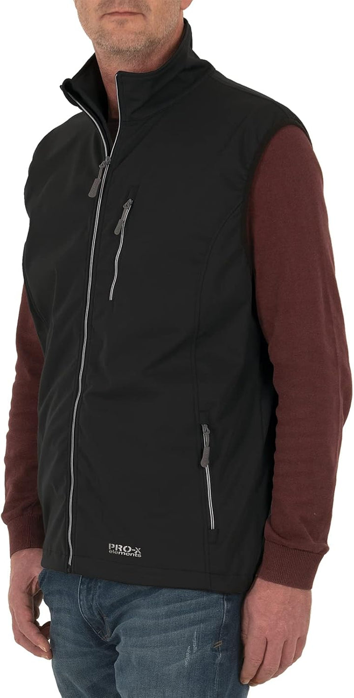 PRO-X elements Herren Weste Matteo, Schwarz, M, 2722