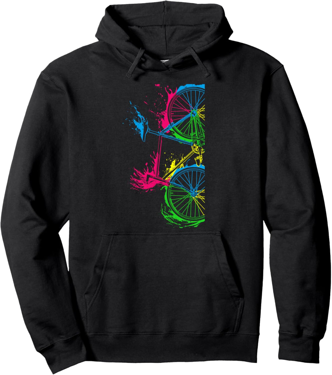 Fahrrad Radfahrer Pullover Hoodie