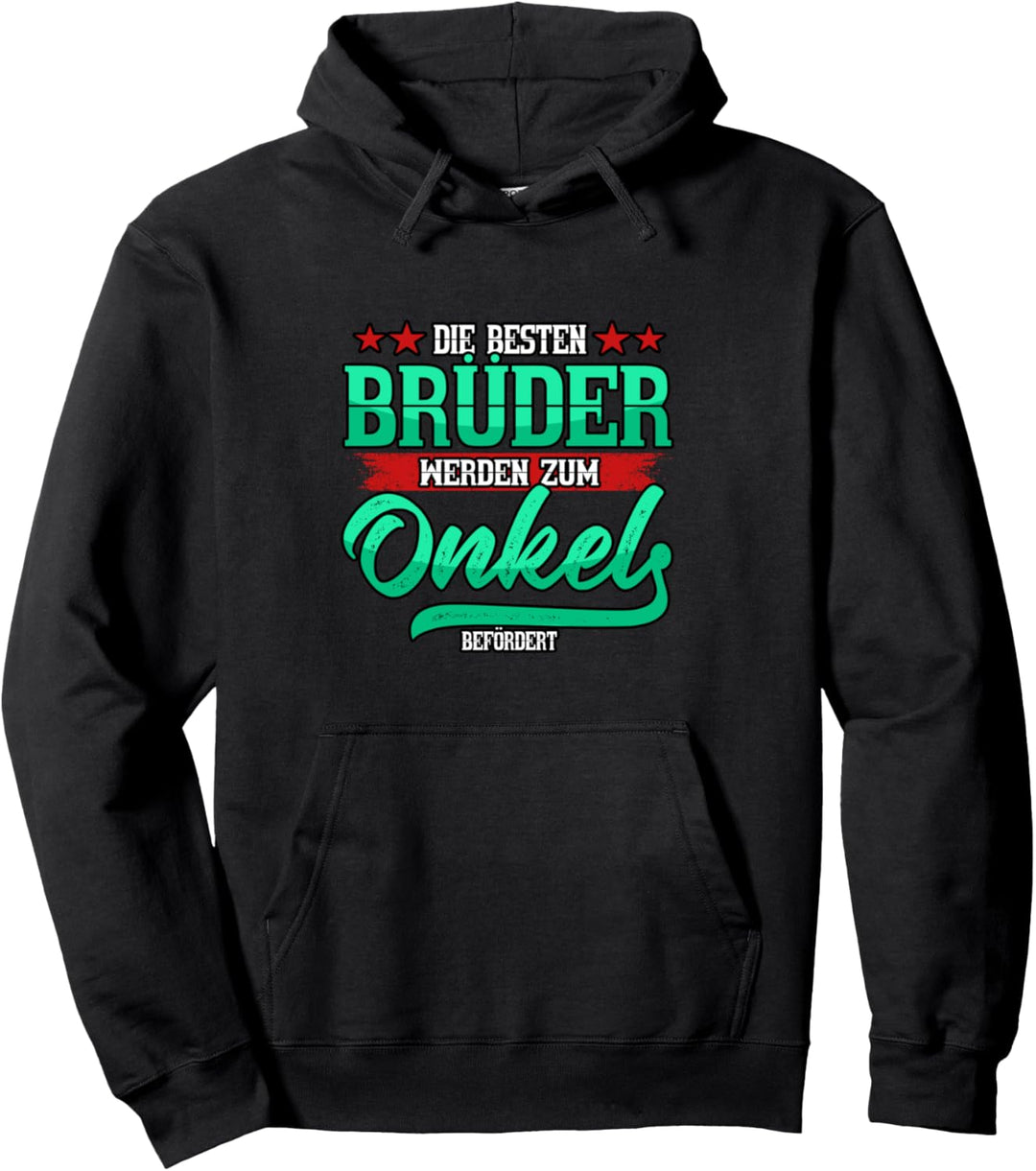 Die besten Brüder werden zum Onkel befördert Baby Pullover Hoodie