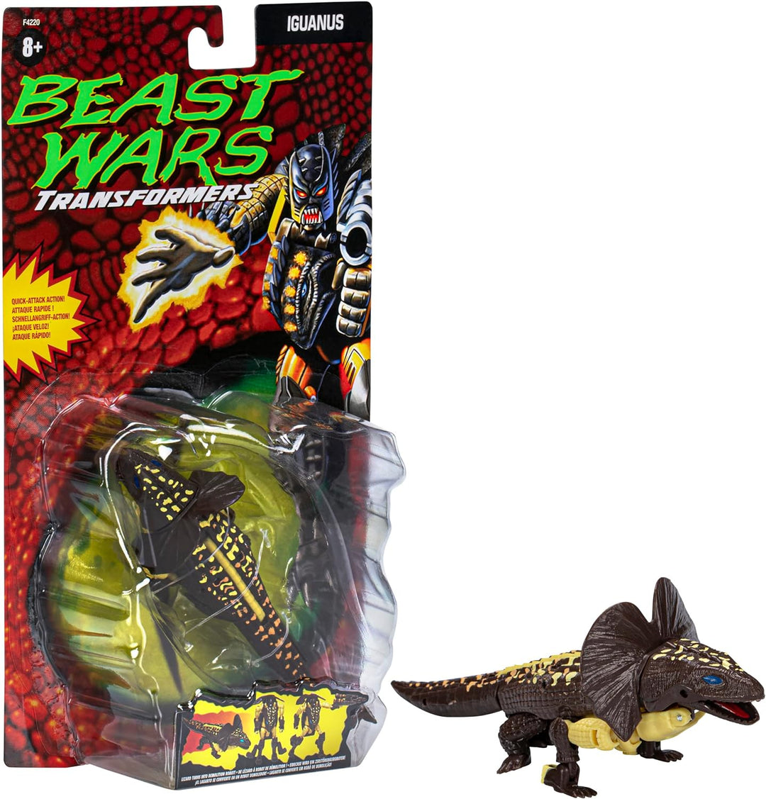 Transformers Vintage Beast Wars Iguanus Figur 8 Jahre +