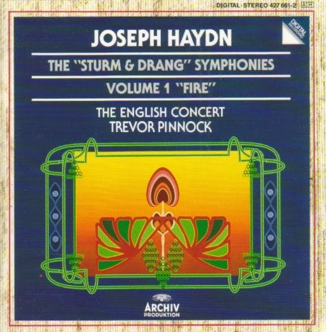 Haydn: The "Sturm &amp; Drang" Symphonies, Vol. 1: Fire, Audio-CD