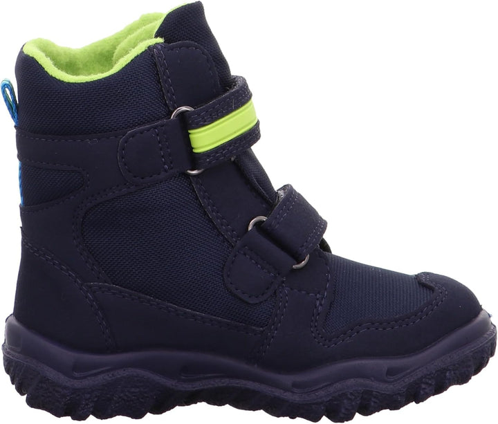 Superfit HUSKY 500080 Jungen Warm gefütterte Schneestiefel 30 EU Blau Grün 8000, 30 EU Blau Grün 800