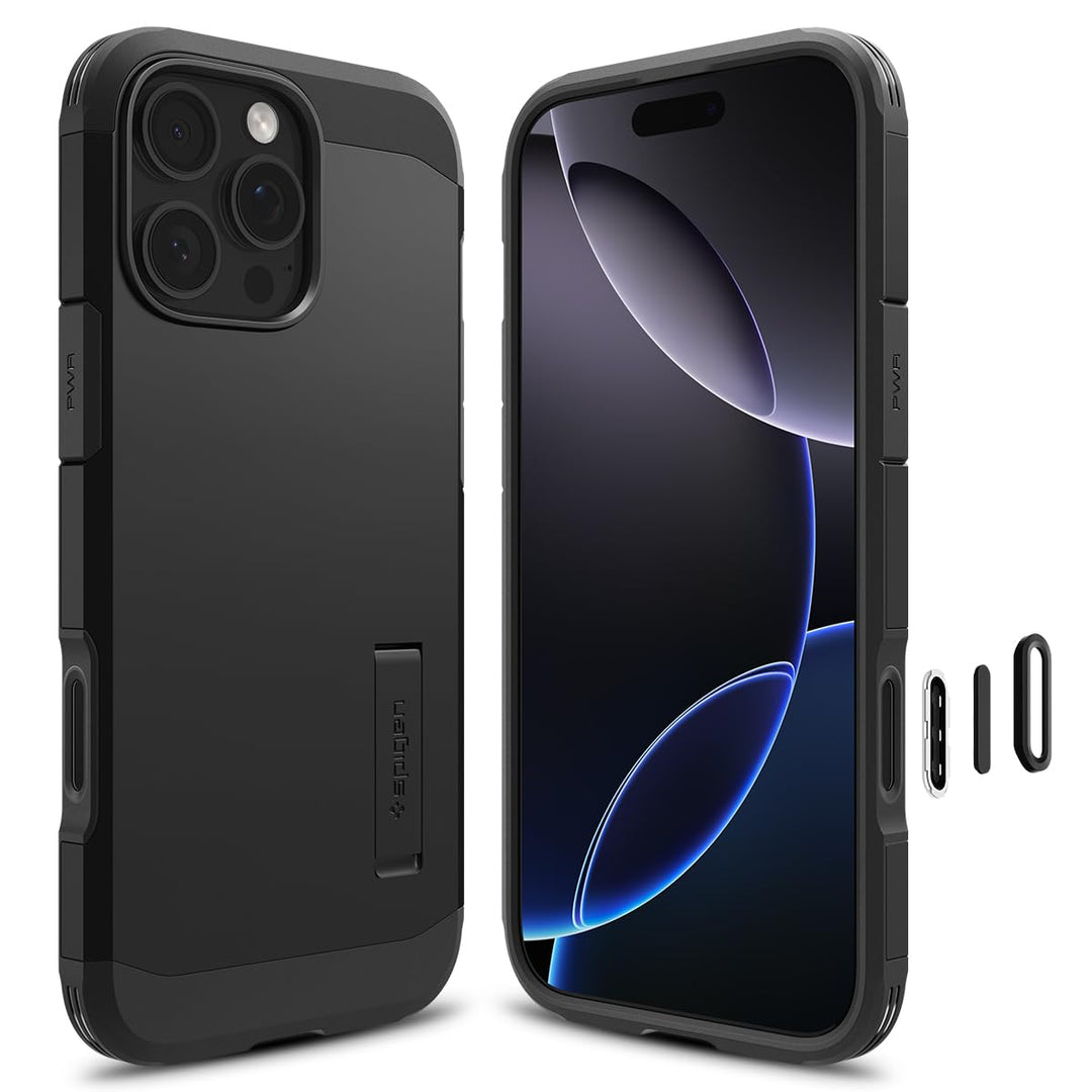 Spigen für iPhone 16 Pro Max Kamerasteuerung Aktivierte Hülle Tough Armor T (AI) MagFit, Kompatibel