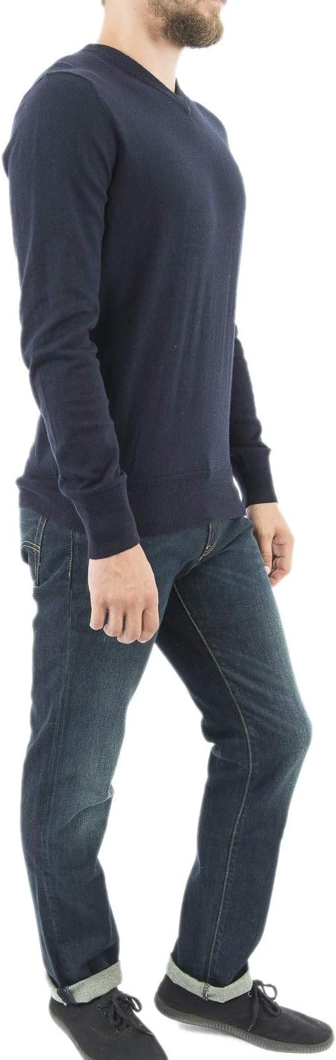 Schott NYC Herren Pullover S Navy, S Navy