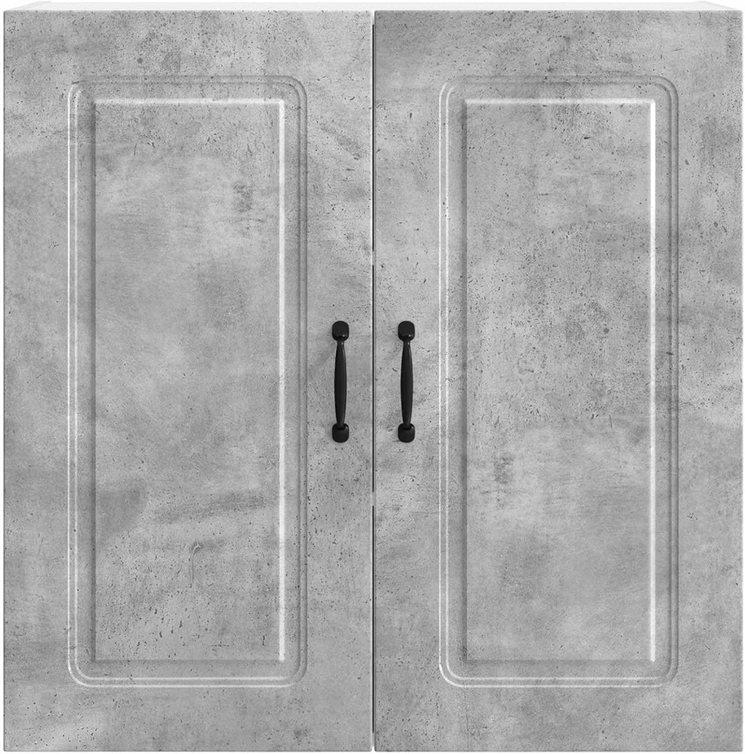 vidaXL Geschirrspülerfront Kalmar Beton Grau 80 x 31 x 80 cm, Eleganter moderner Küchenregal, grosse