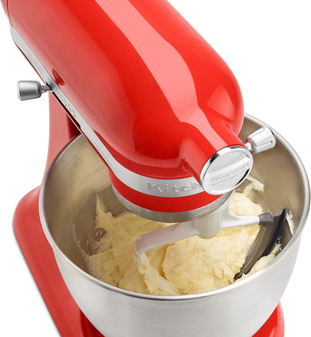 KitchenAid 3,5 Quart Kippkopf Flex Edge Schlägel, KFE35T Weiss/Opulenter Garten 3.5 Qt Tilt Head, We