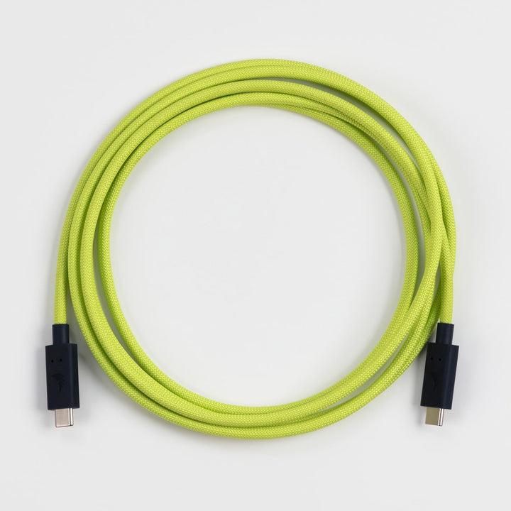 Angelbird USB-C 4.0 Solid Flex™ Cable Lime - 2 m - Full-Featured - für bis zu 40 Gb/s Datenübertragu