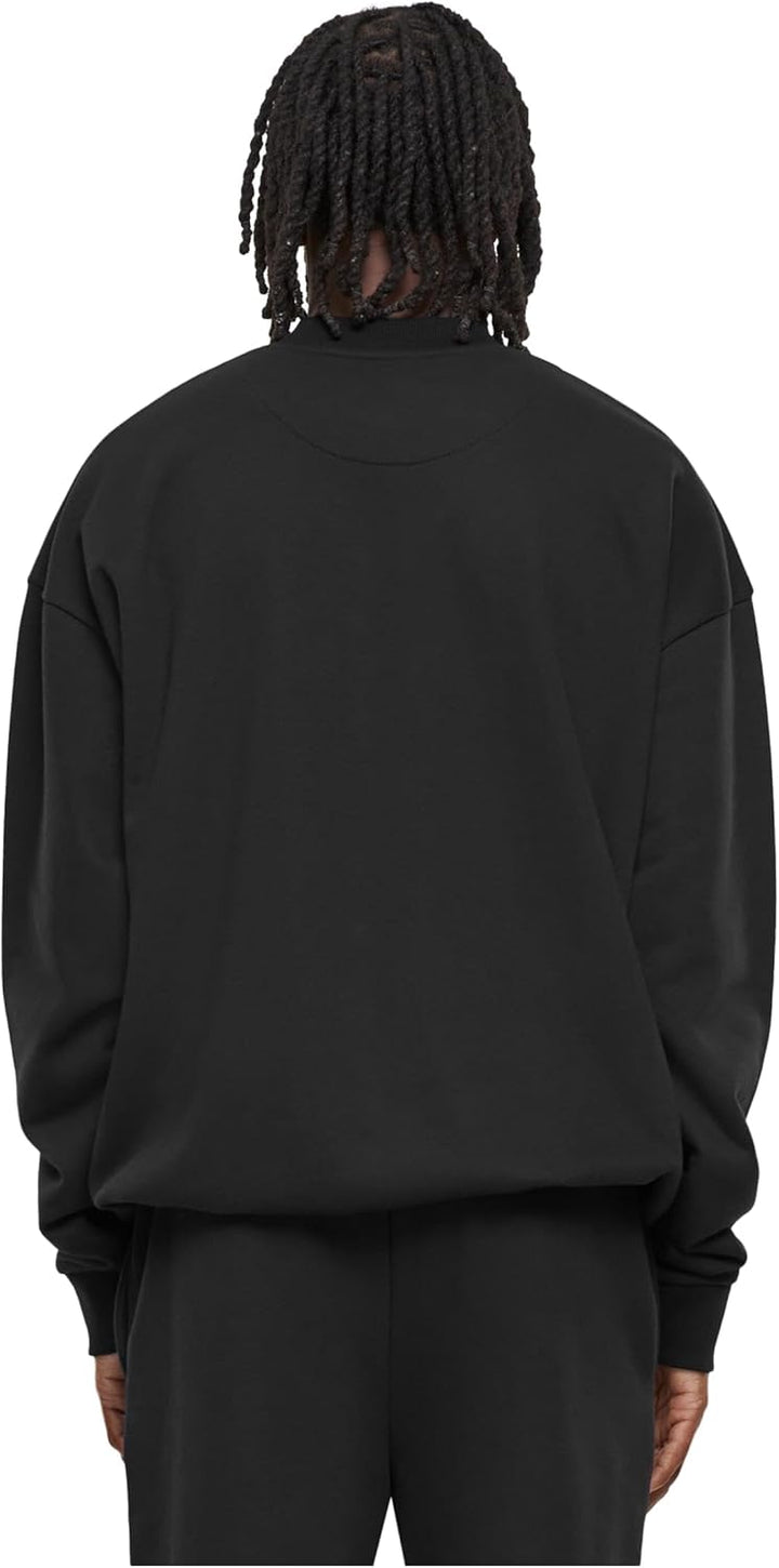 Urban Classics Light Terry Crew S Schwarz, S Schwarz