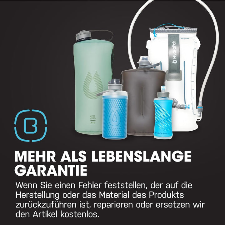 HydraPak Velocity IT (1,5L oder 2L Trinkbehälter) - Isolierte Wasserblase / Reservoir für Trinkrucks