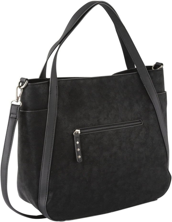 Gabor Damen Lill Shopper Schwarz, Schwarz