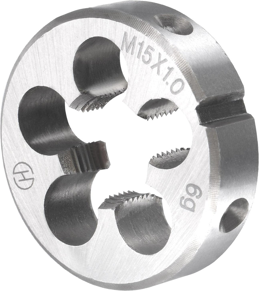 sourcing map M15 x 1 mm Metrisches Gewindebohrer- und Schneideisen-Set, Maschinengewinde-Gewindebohr