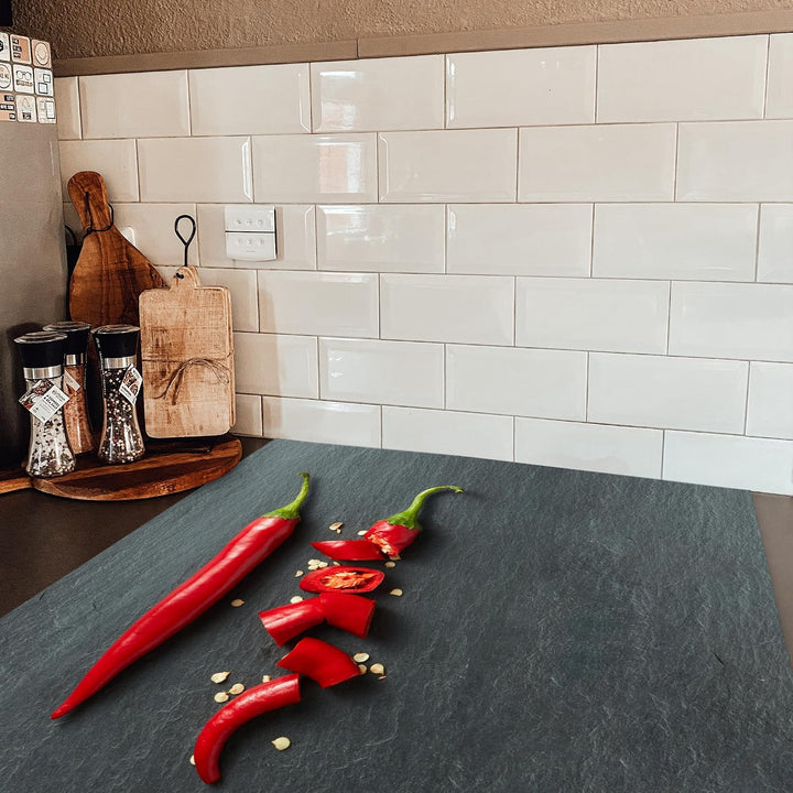 KitchenYeah© Herdabdeckplatte Einteilig Induktionsmatte Küche Abdeckung Ceranfeld Herd Abdeckplatte
