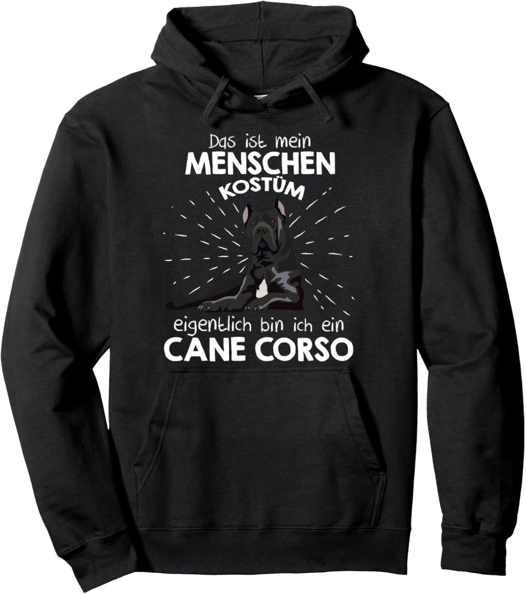 Mein Menschen Kostüm Bin ich ein Cane Corso, Halloween Pullover Hoodie