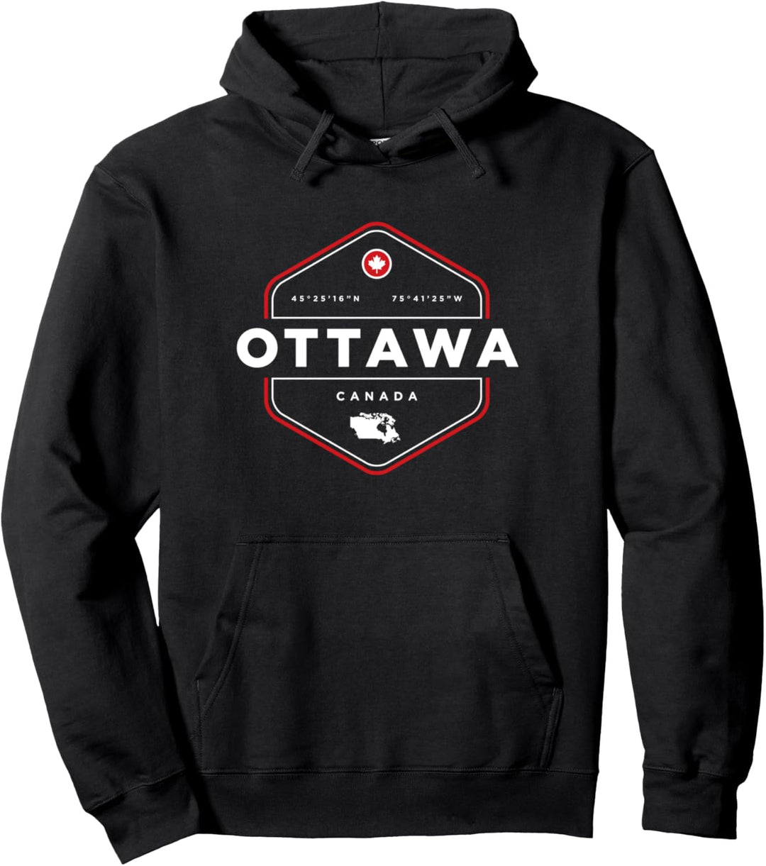 Ottawa Canada Pullover Hoodie