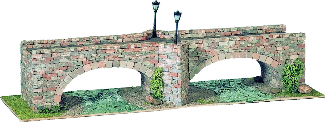 DOMUS Kits Domus Kits40253 2126 Teile Puente 3 Brücken Modell, Massstab 1:50, Mehrfarbig