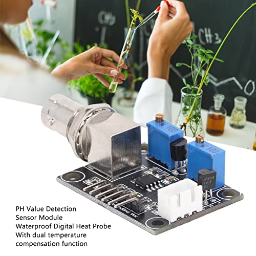 PH-Wert-Sensormodul, PH 0-14-Wert-Erkennungssensormodul, Digitales Sondenüberwachungskit für Aquarie